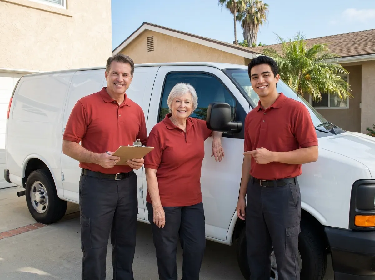 Home Safe Pest Defense pest control service team in North Hollywood, CA